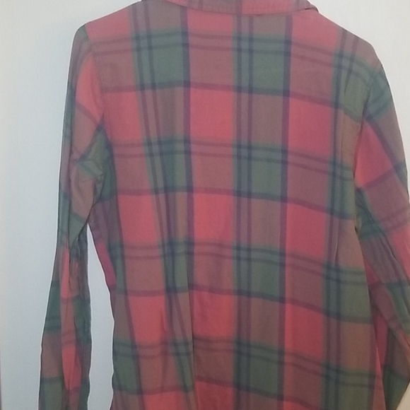 Plaid Snap Button Up - Picture 4 of 5